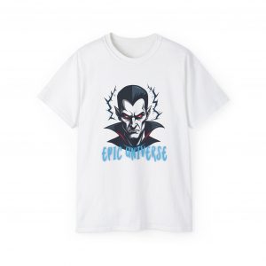 EPIC UNIVERSE Dracula T-Shirt, Fun and Bright Design, Perfect for a Day at the Parks, Unisex Tee, Cotton Shirt, Halloween Costume Shirt,