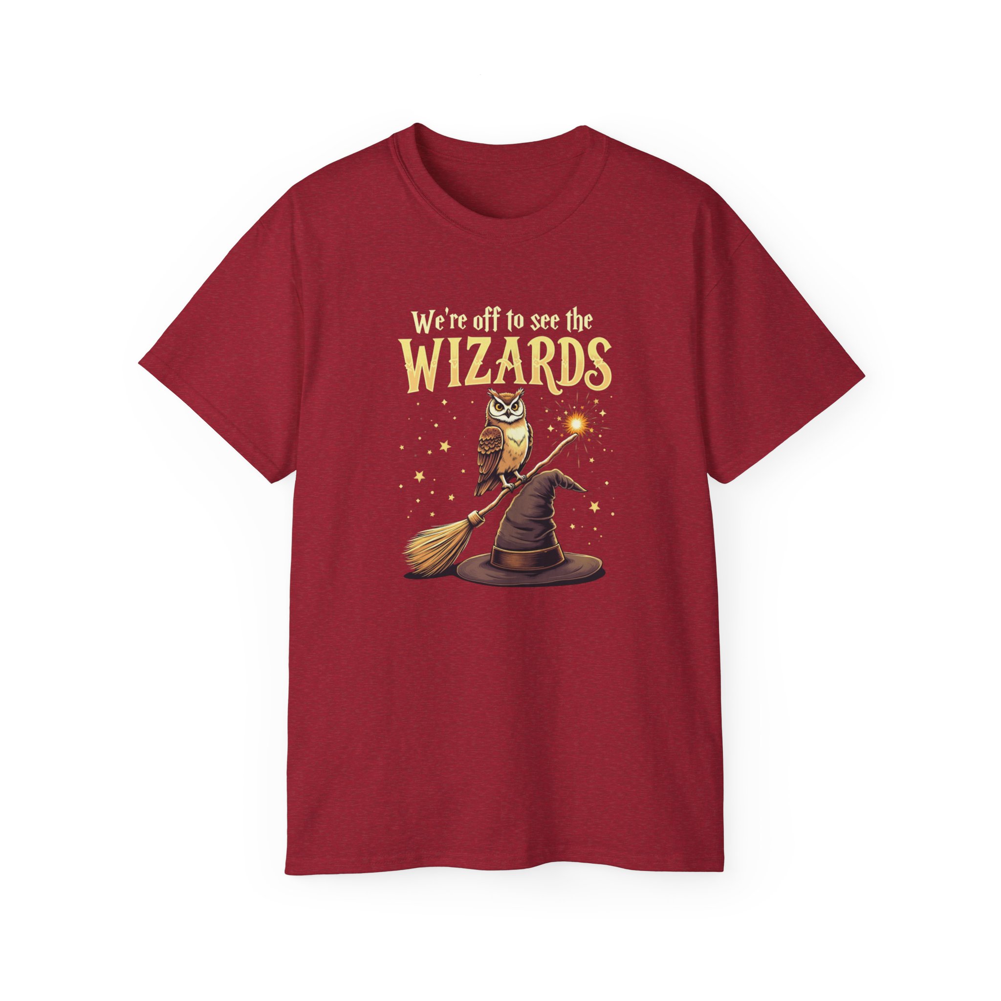 Unisex Off to see the WIZARDS Universal Studios Tee, Islands of Adventure, Epic Universe, Magical Book Themed Top - Image 2