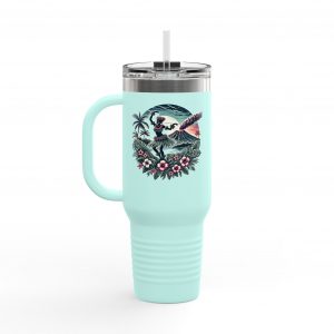 Tropical Paradise 40oz Insulated Travel Mug