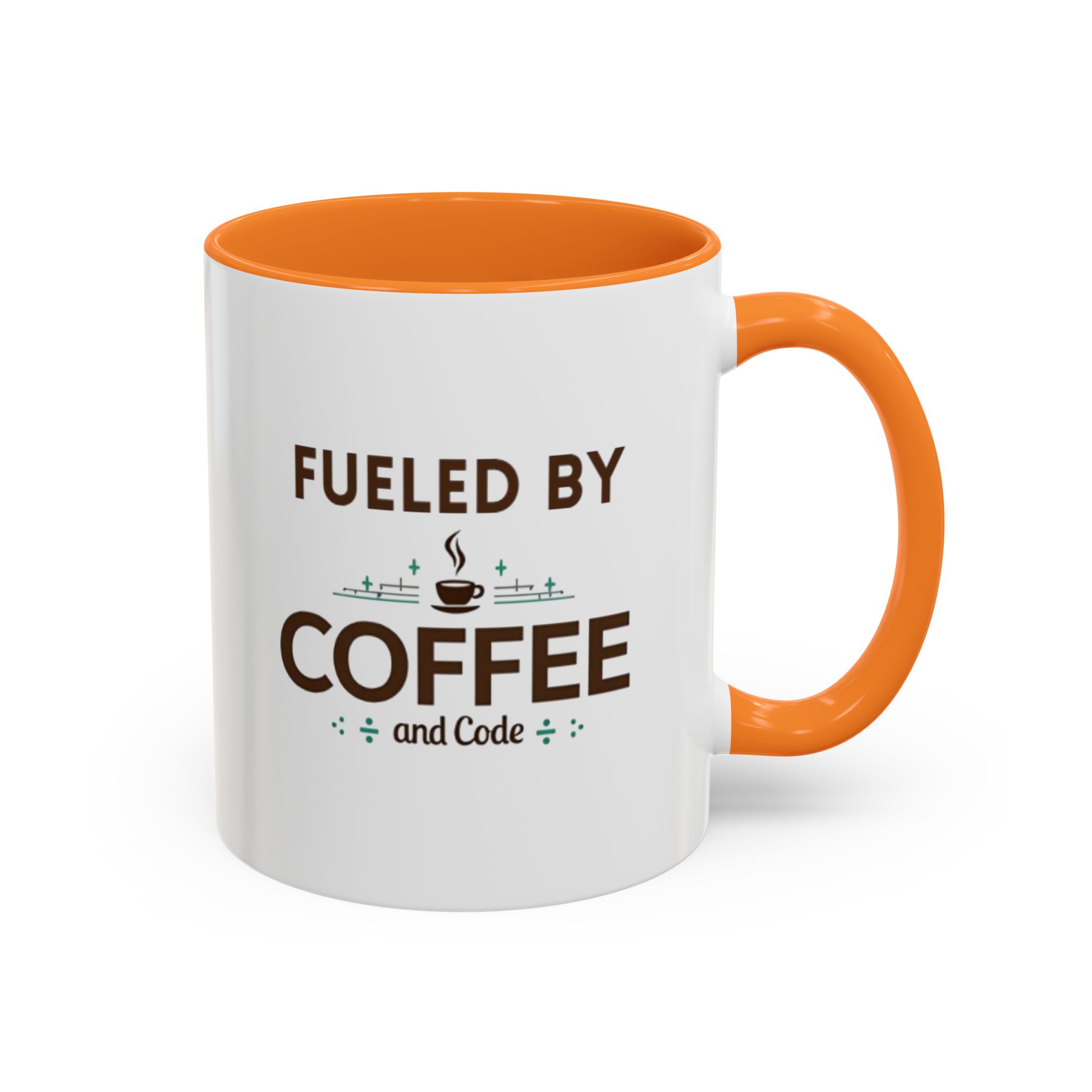 Fueled by Coffee and Code mug, fun colors, programmer humor, funny coffee cup - Image 16