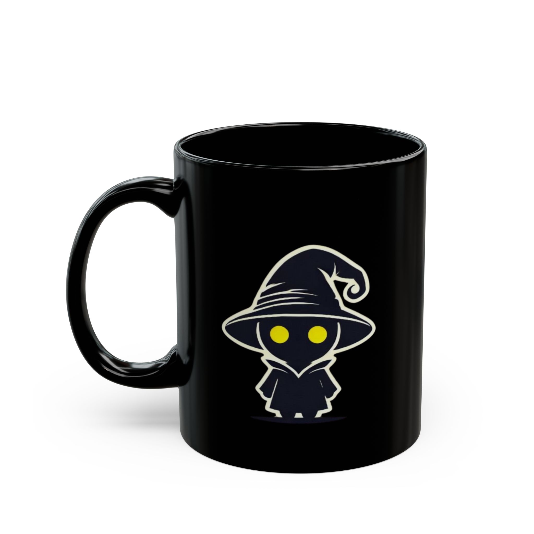 Adorable Black Mage-Inspired mug Fantasy Gaming Décor FFIX Vivi Black Mug (11oz, 15oz) - Image 3