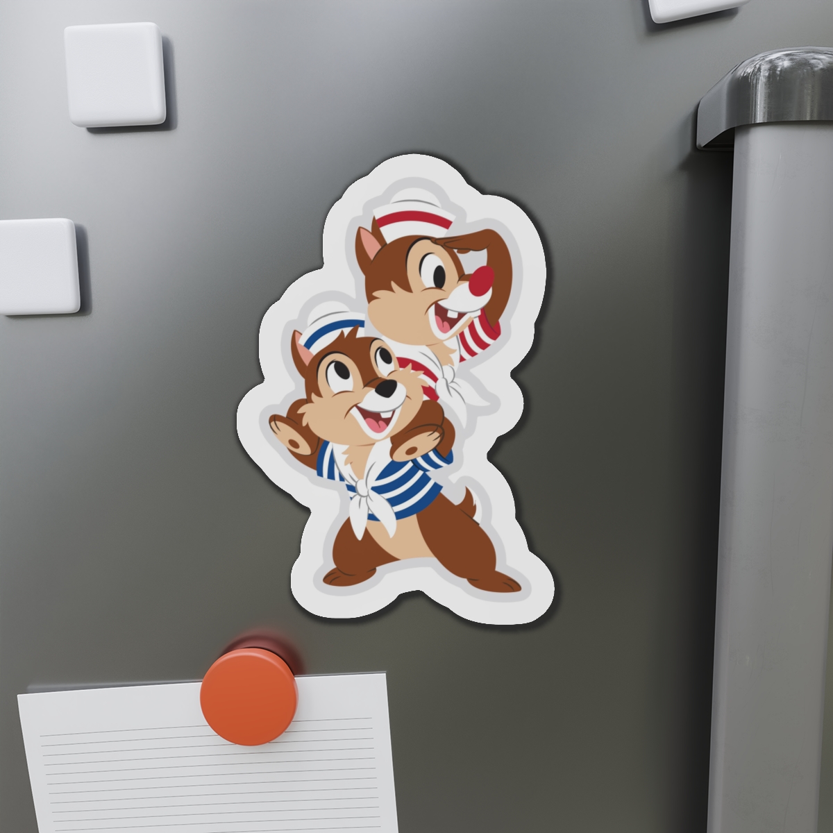 Disney Cruise Nautical Chip and Dale Door Magnet, Cruise Ship Decor, Nautical Theme Magnet - Image 8