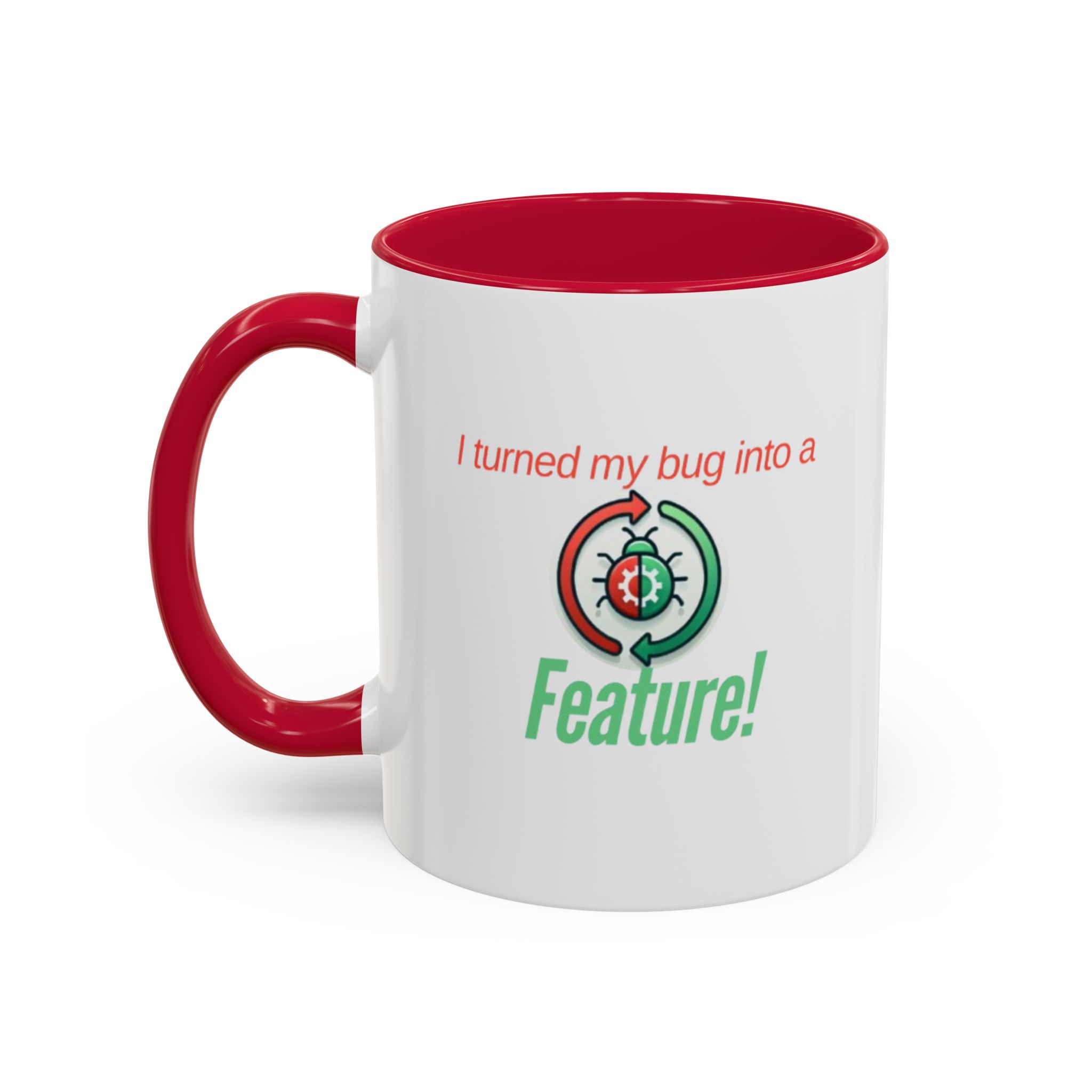 I Turned My Bug Into a Feature! Funny Programmer TwoTone Coffee Coding Humor Gift for Developers, Software Engineers and Tech Enthusiasts - Image 44
