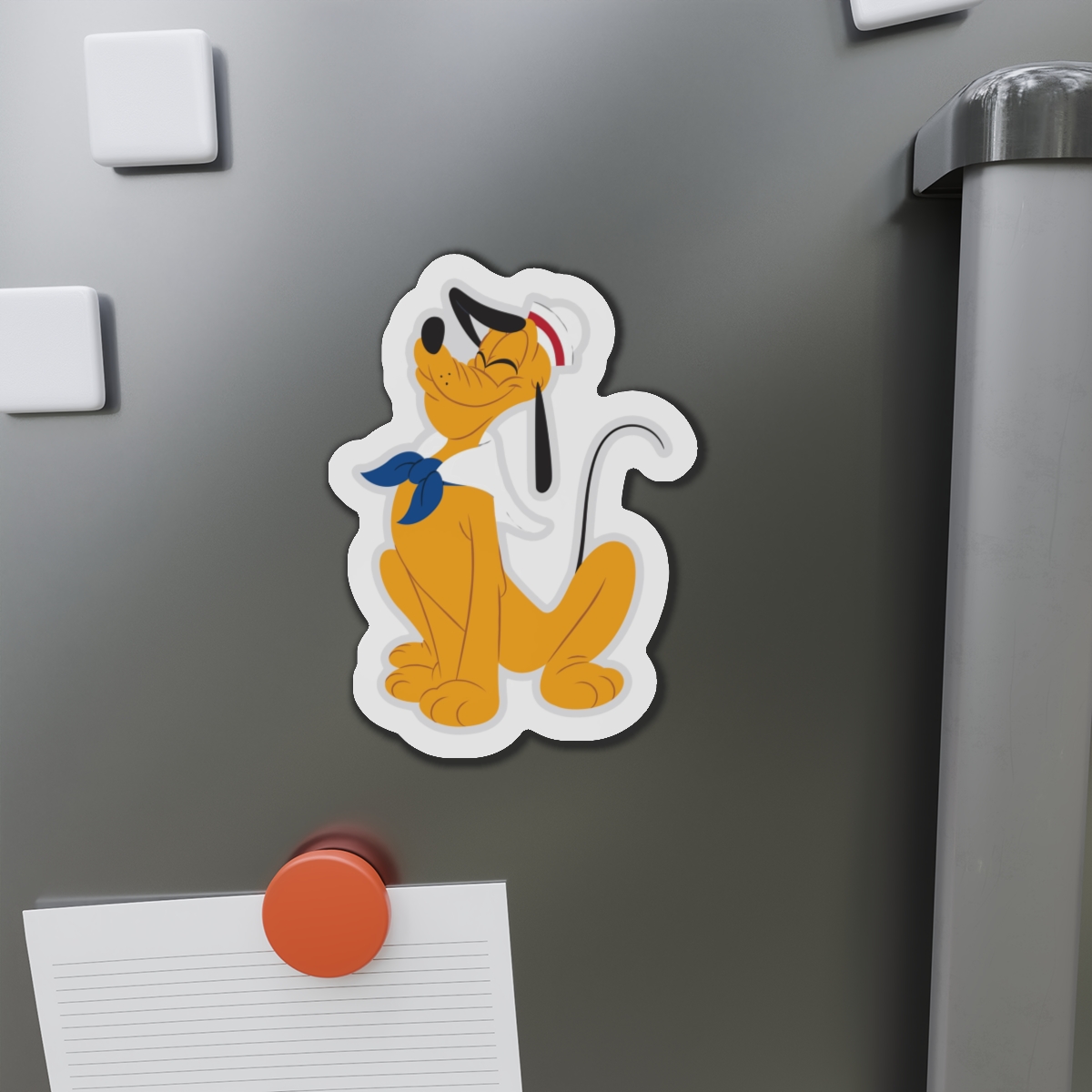 Disney Cruise Nautical Pluto Magnet, Cruise Door Decoration, Fridge Magnet, Disney Cruise Souvenir, Nautical Theme Magnet - Image 5