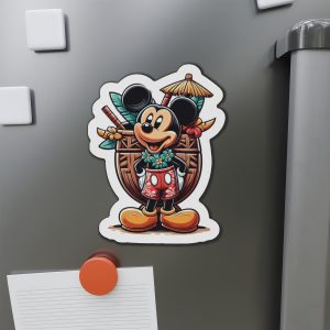 Disney Cruise Door Magnets, Tropical Mickey Design, Fun Fridge Magnets, Cute Kitchen Decor, Mickey Mouse Fan Gift, Refrigerator Accessories