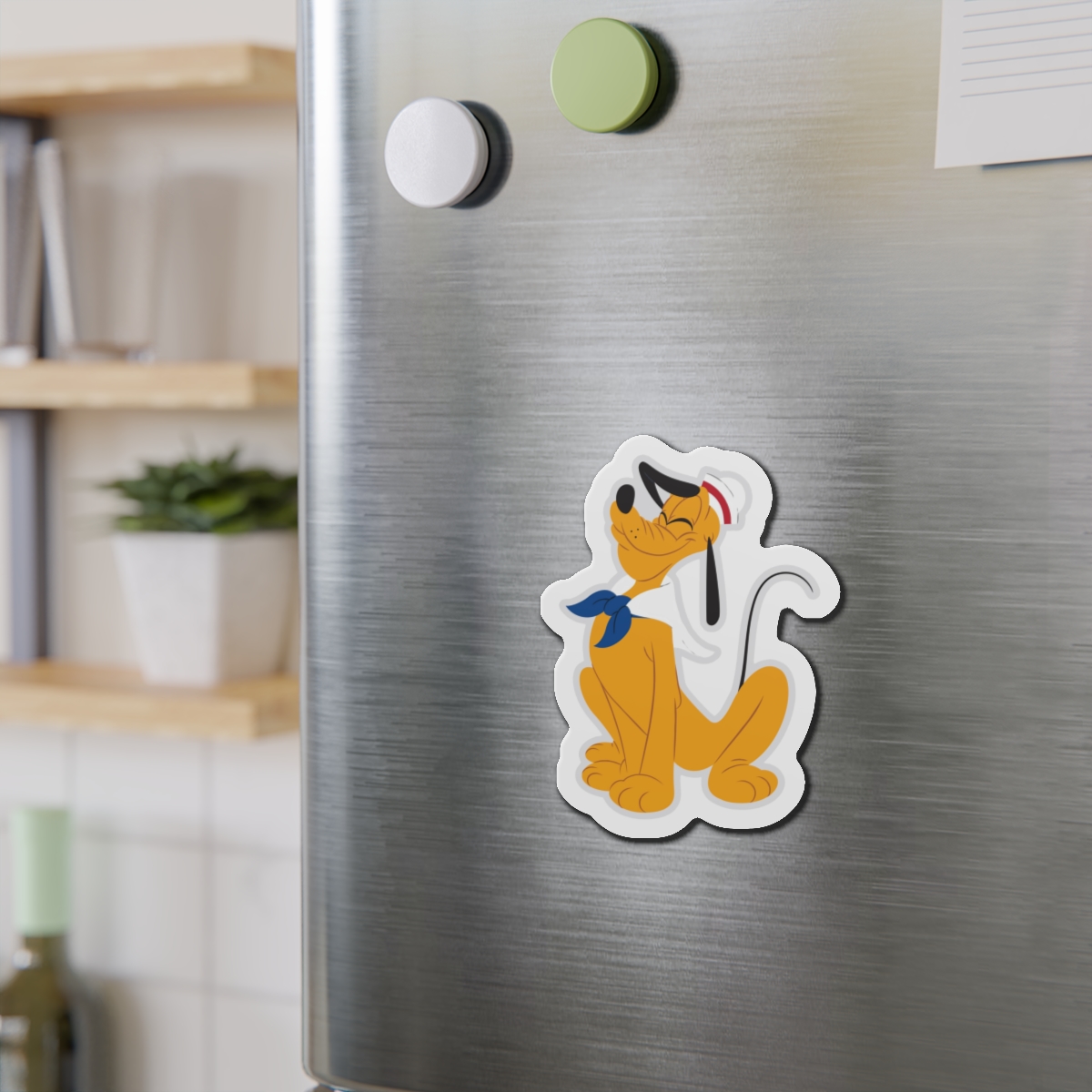 Disney Cruise Nautical Pluto Magnet, Cruise Door Decoration, Fridge Magnet, Disney Cruise Souvenir, Nautical Theme Magnet - Image 3