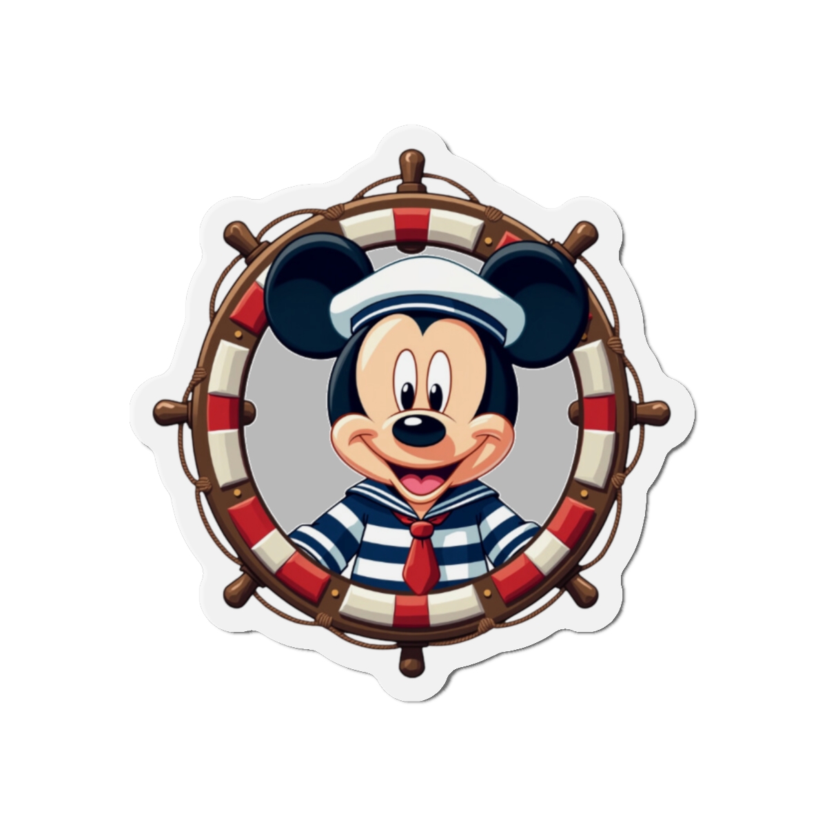 Disney Cruise Nautical Mickey Door Magnet, Disney Fridge Magnets, Kitchen Decor, Fun Disney Cruise Souvenir - Image 2