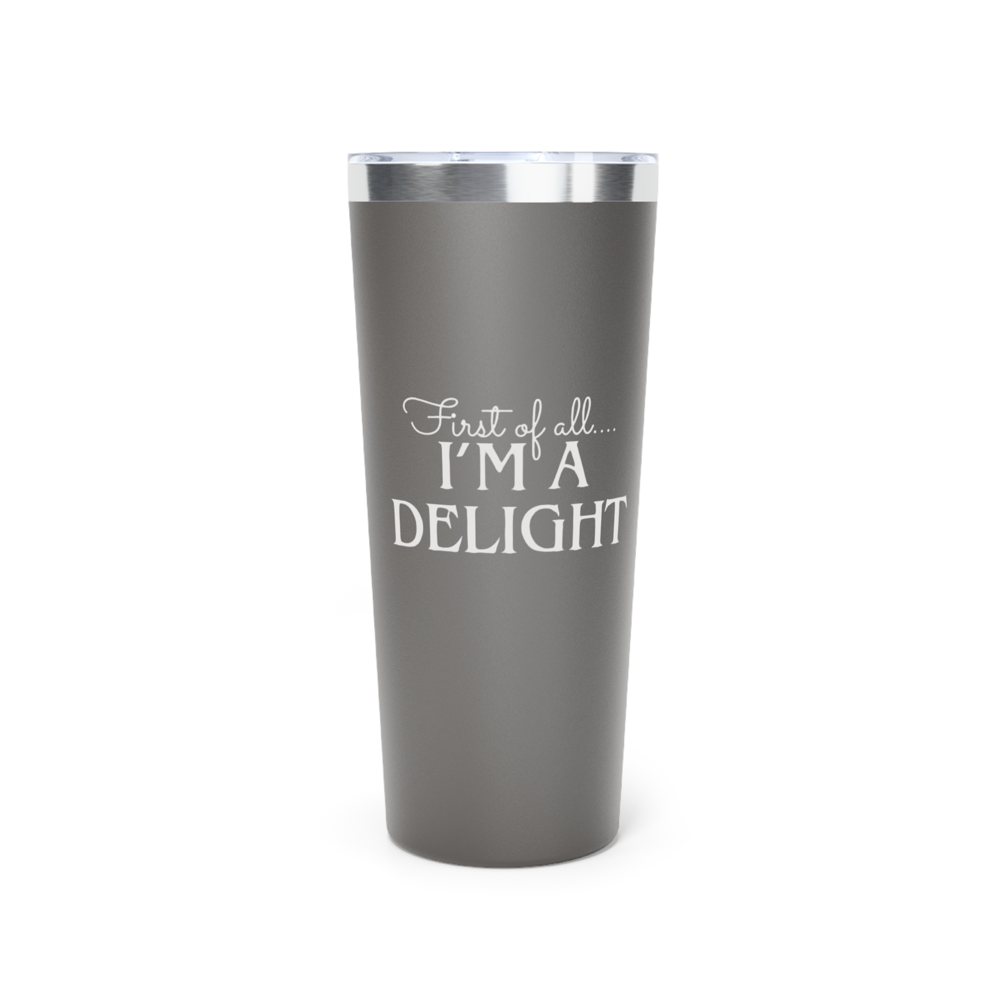 I'm A Delight -copper Vacuum Insulated Tumbler, 22oz, Gift Idea, Funny - Image 8