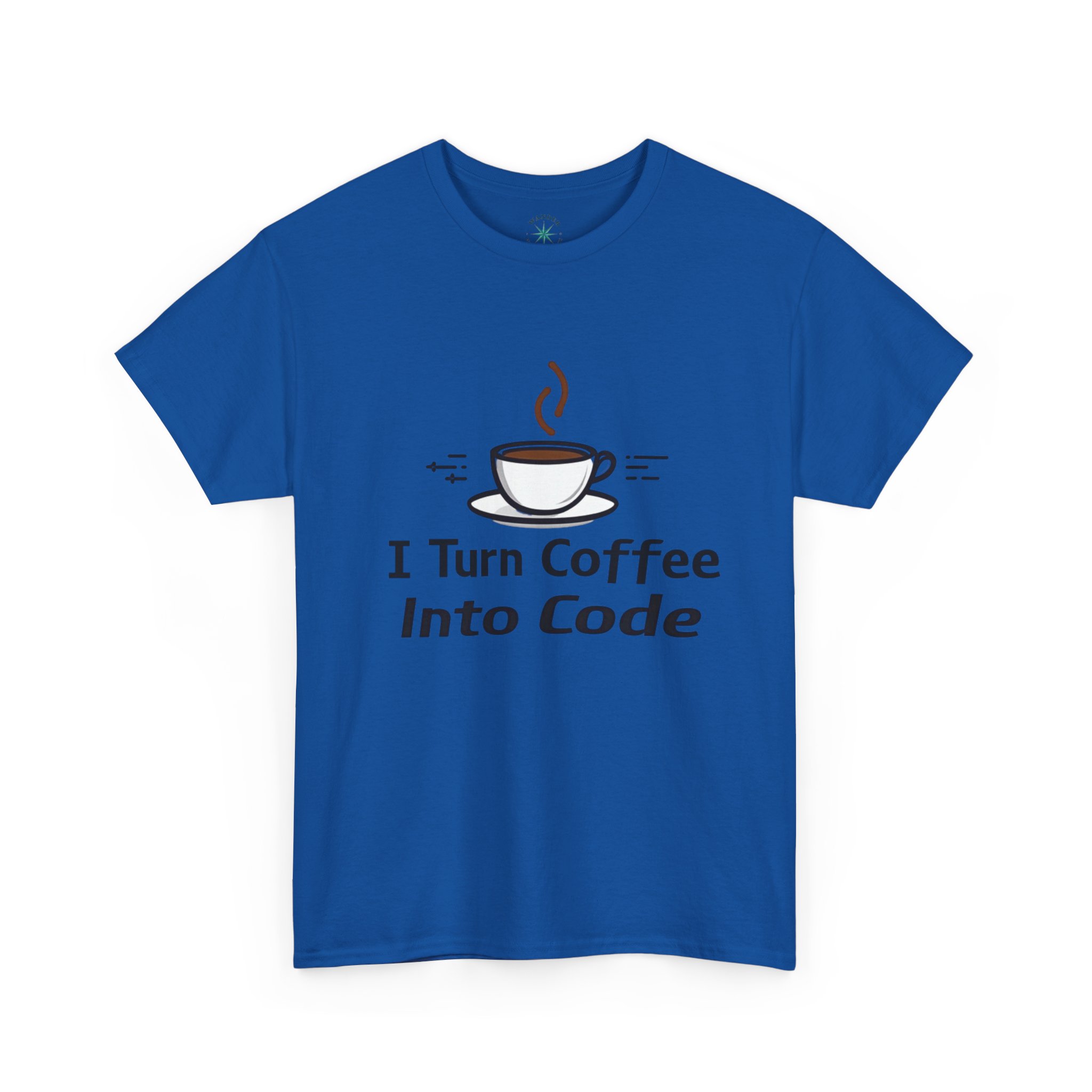I Turn Coffee Into Code Minimalist Developer Shirt, Funny Shirt, Geeky Tee, Unisex T-shirt - Image 11