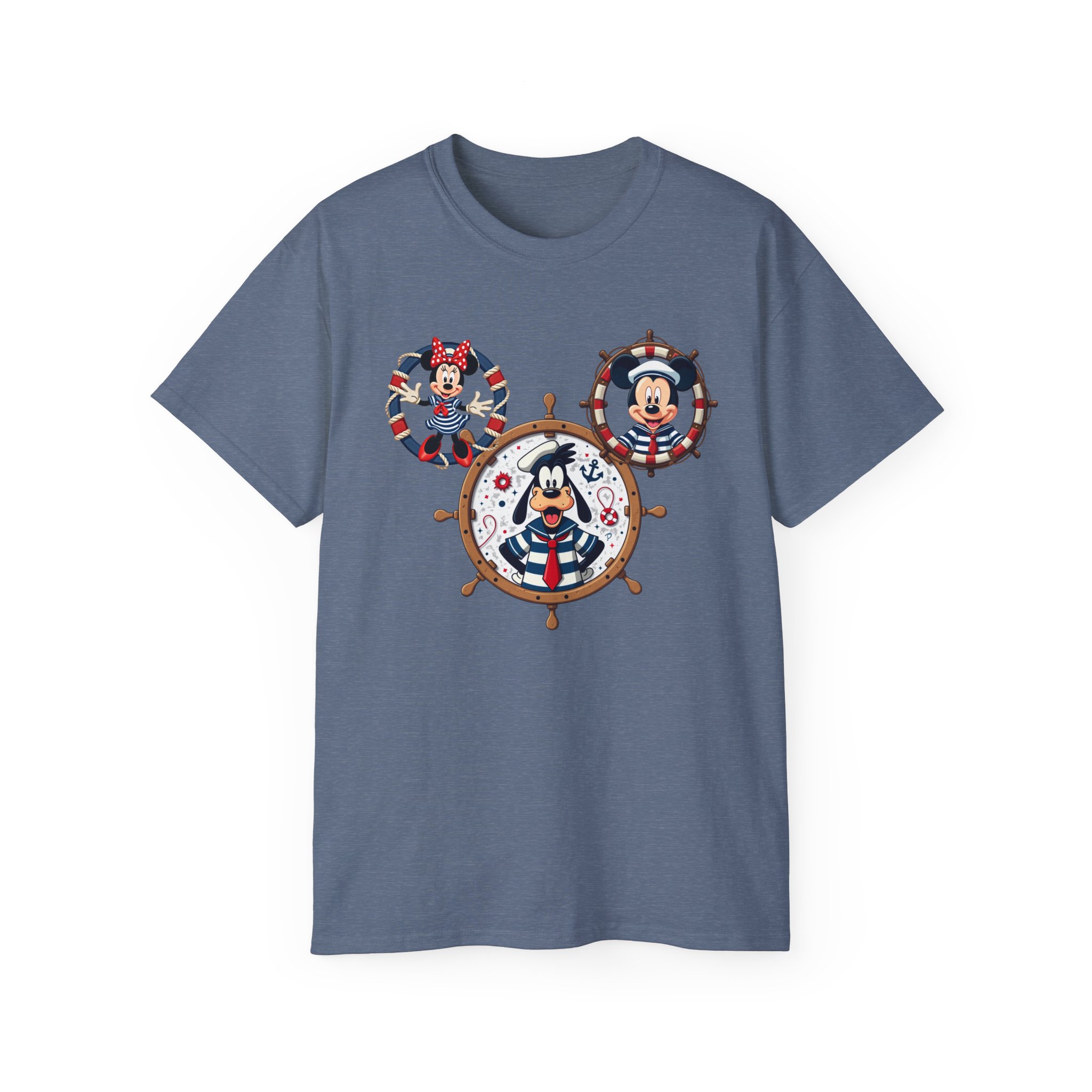 Nautical Disney T-Shirt, Perfect for Family Vacations, Beach Days, Birthdays, Gift for Disney Lovers, Summer Fun - Image 5