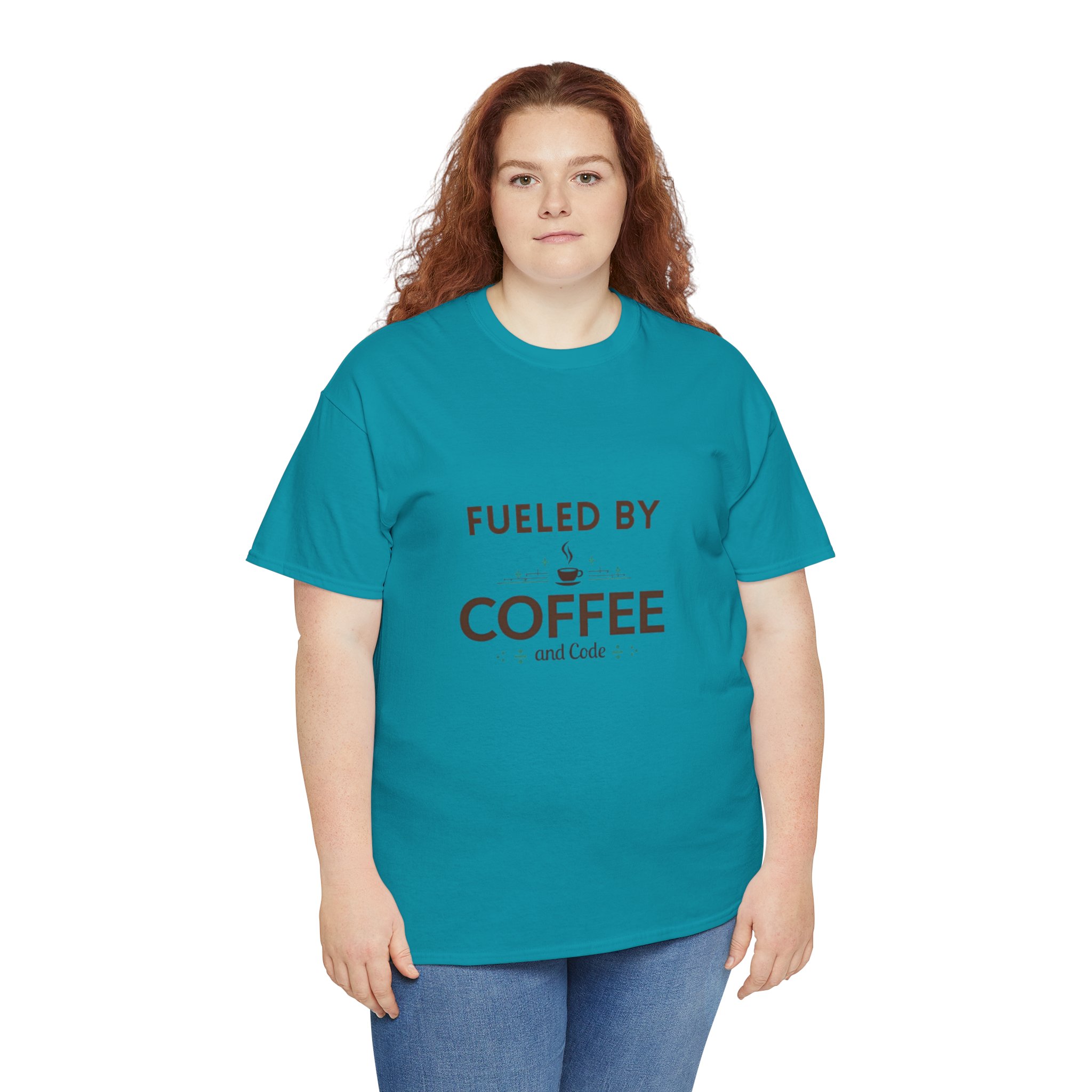Fueled by Coffee and Code T-Shirt, Geeky Programmer Gift, Coffee Lover & Coder Shirt, Fun and Nerdy Design, Programmer Life Apparel - Image 22