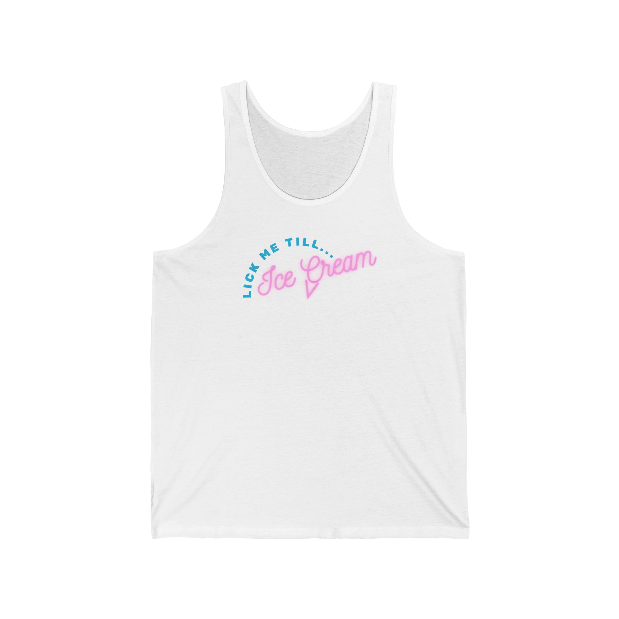 Lick Me Till Ice Cream, Virgin Voyages Cruise Line Fun Shirt, Funny Cruise Tank, Cruise Vacation Apparel, Unisex Tank Top - Image 3