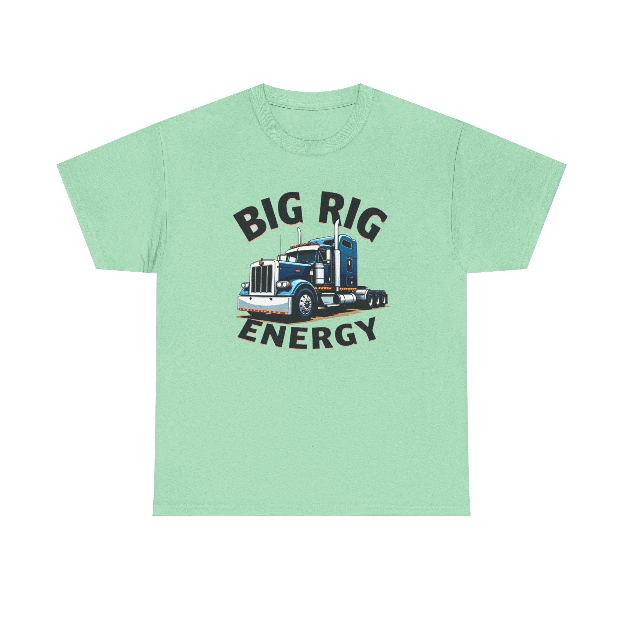 Big Rig Energy Unisex Heavy Cotton Tee, Funny Trucker Shirt, Gag Gift, Funny Truck Driver Shirt, Truck Lover Gift, Trucker Tee Shirt - Image 21