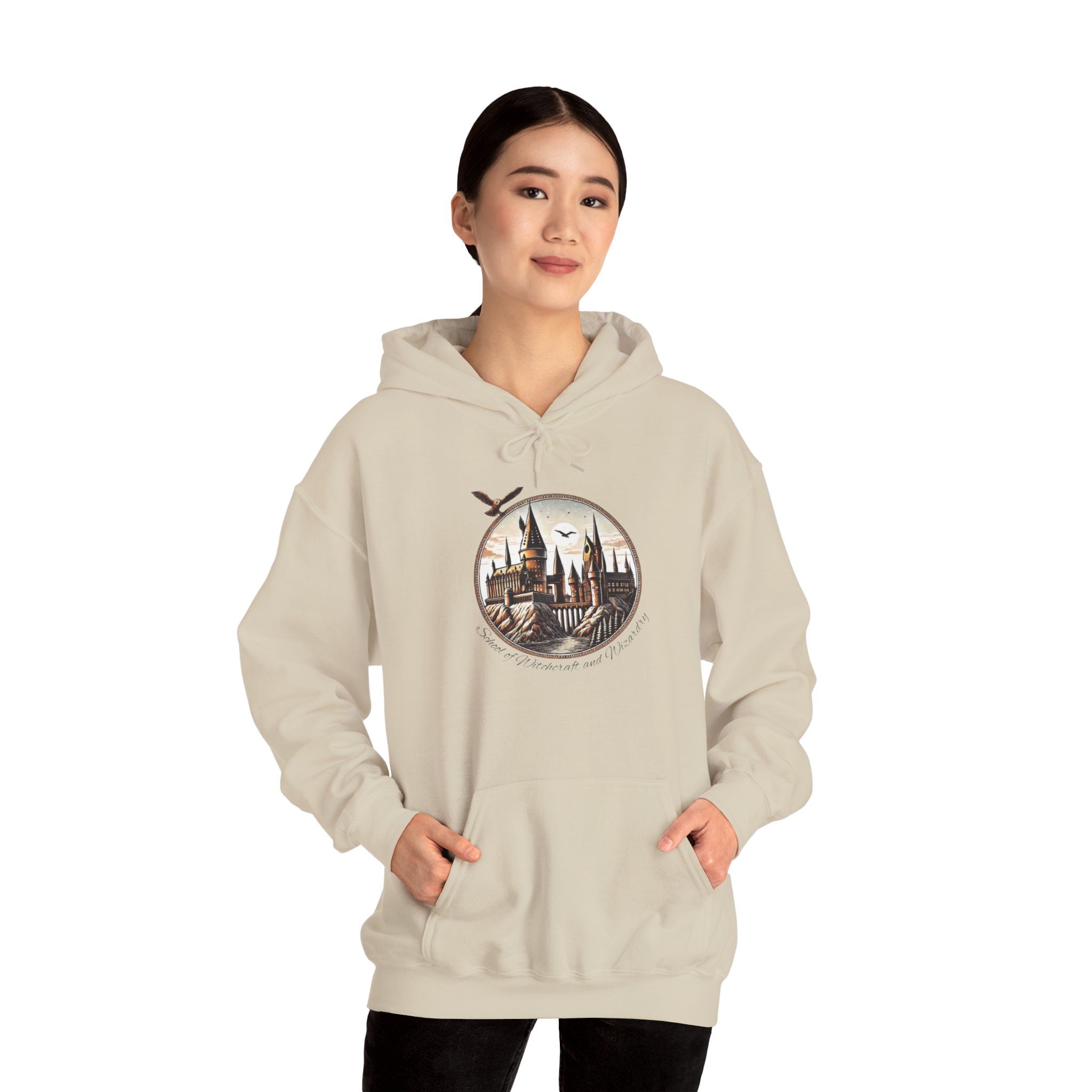 Hogwarts Inspired Hoodie, Harry Potter Fan Wear, Universal Studios Apparel, Potter Fan Approved, Fangirl or Guy Gift - Image 2