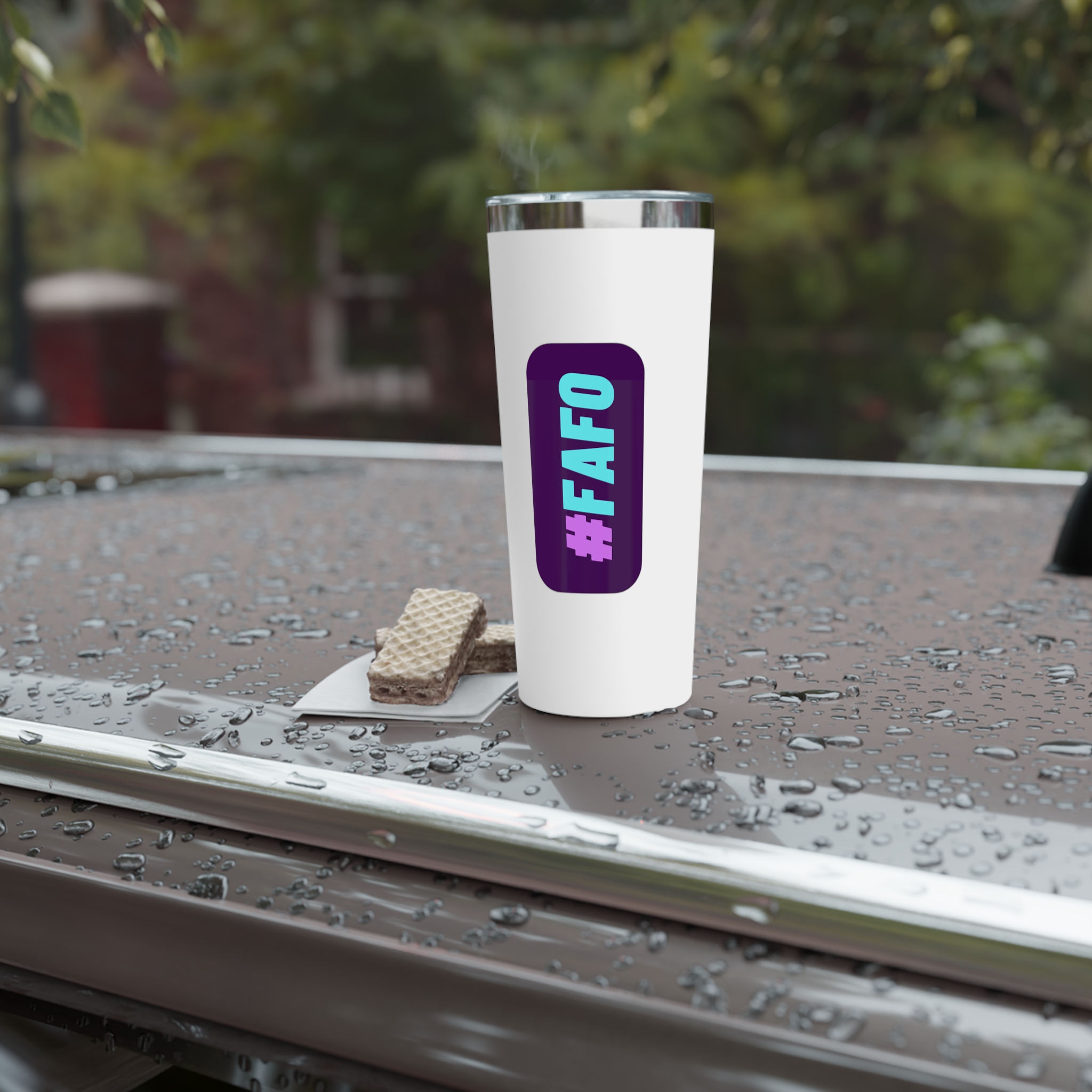 FAFO Tumbler, Badass Insulated Mug, 22oz, Gift for Him, Gift for Her, Friend Gift, Don't Mess with Me - Image 3