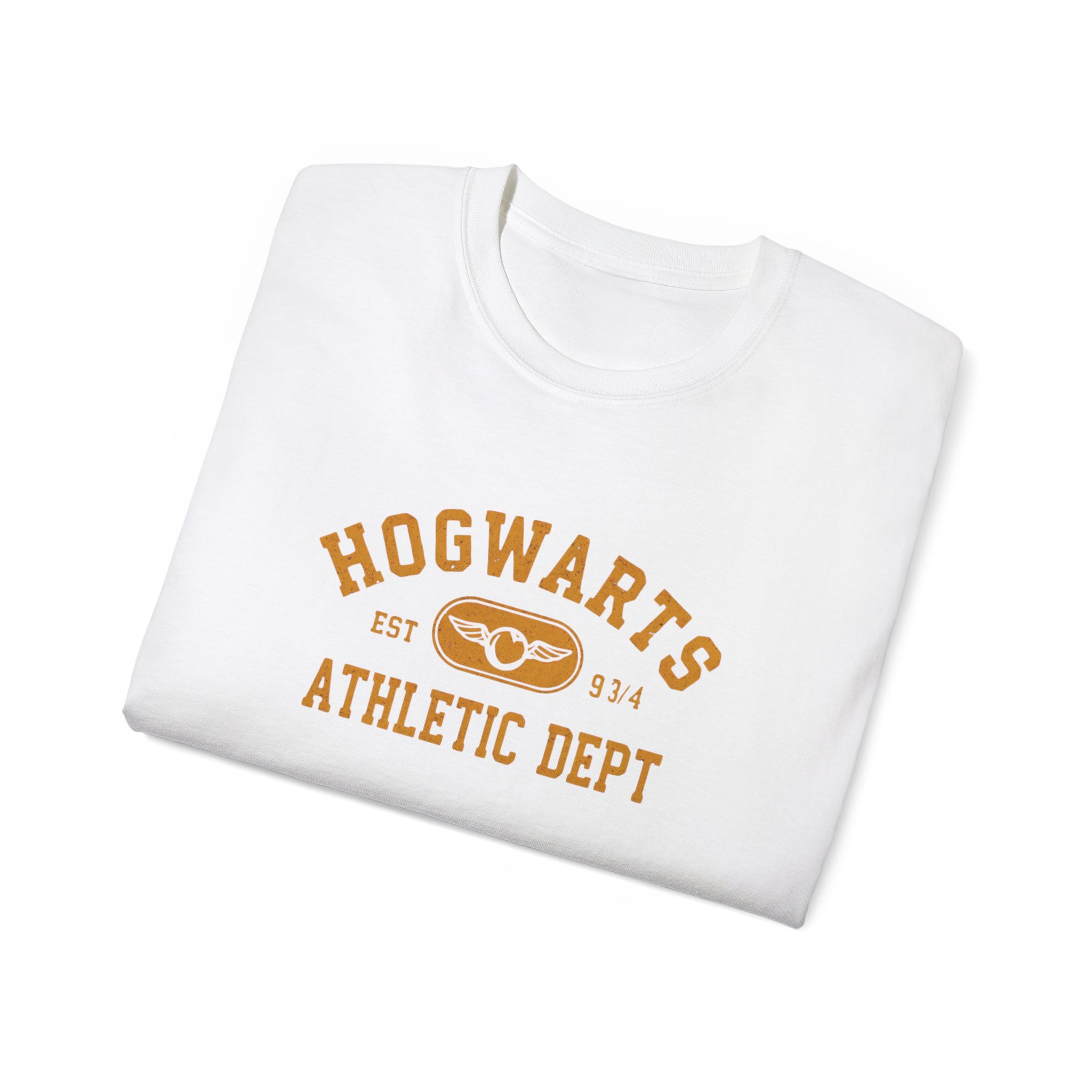 Hogwarts Athletic Dept T-Shirt, Unisex Cotton Tee for Fans, Gift for Potterheads, Cozy Wear for Casual Days, Perfect for Birthdays, - Image 4