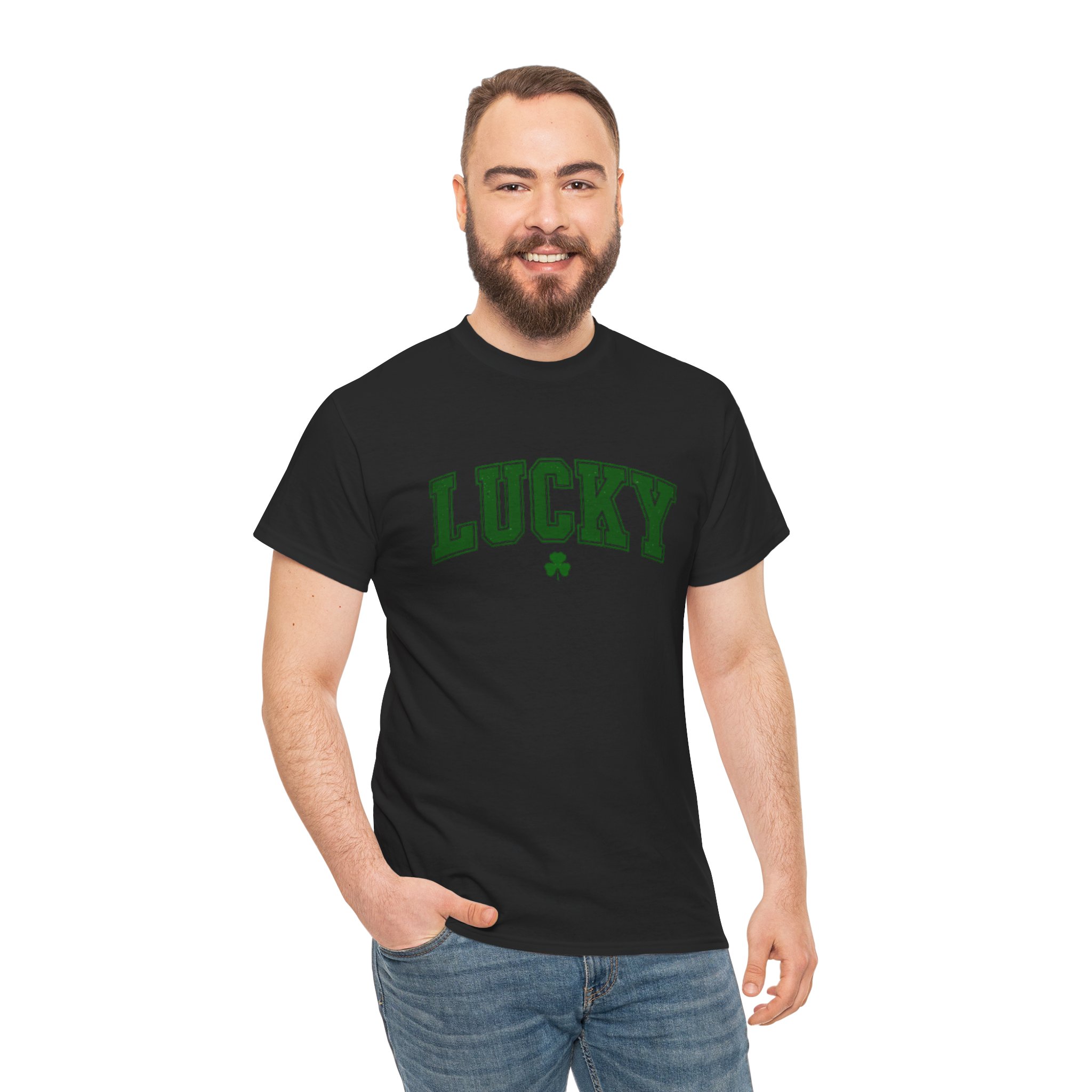 Lucky St. Patrick's Day Unisex Tee, Lucky T-Shirt, Bar Crawl Tee, Irish Shirt, Casual Everyday Wear