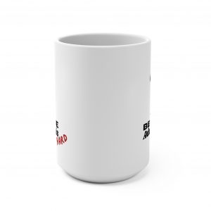 Coffee...because adulting is hard! 15 oz White Ceramic Mug