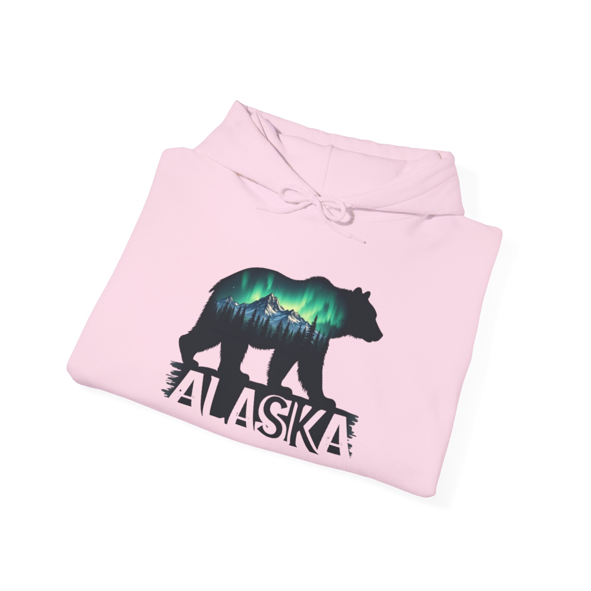 Alaska Bear Northern Lights Hoodie, Unisex Sweatshirt for Nature Lovers, Wilderness Gift, Wildlife Apparel, Outdoor Adventure Wear, Alaskan - Image 20