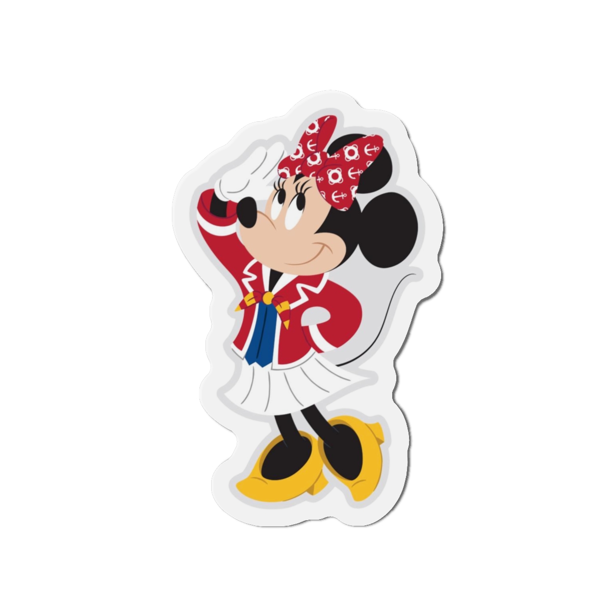Disney Cruise Line Nautical Minnie Magnet, Cruise Door Magnet, Fridge Magnets, Refrigerator Decor - Image 7