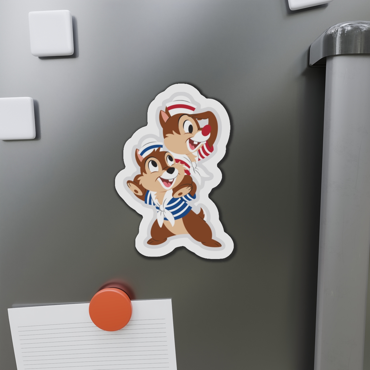 Disney Cruise Nautical Chip and Dale Door Magnet, Cruise Ship Decor, Nautical Theme Magnet - Image 5