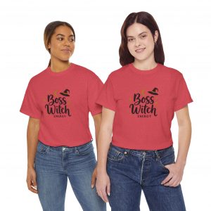 Boss Witch Energy T-Shirt - Fun and Empowering Witchy Tee for Halloween, Everyday Magic, or Gift for Witches