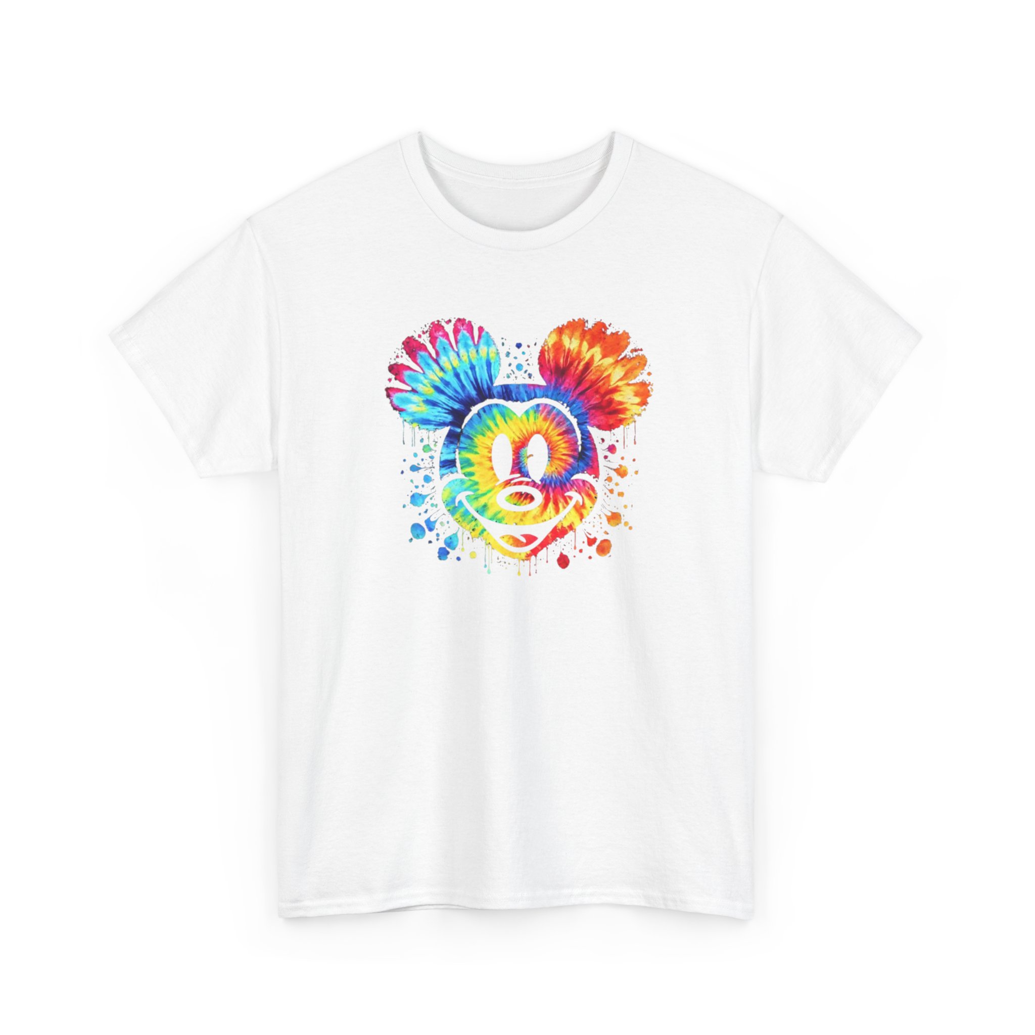 Tie Dye design Mickey Mouse Tee, Disney Cruise Shirt, Unisex T-Shirt, Disney Park Apparel, Bright Fun Shirt - Image 3